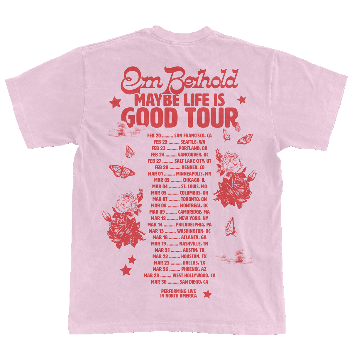 Maybe Life is Good Tour Tee
